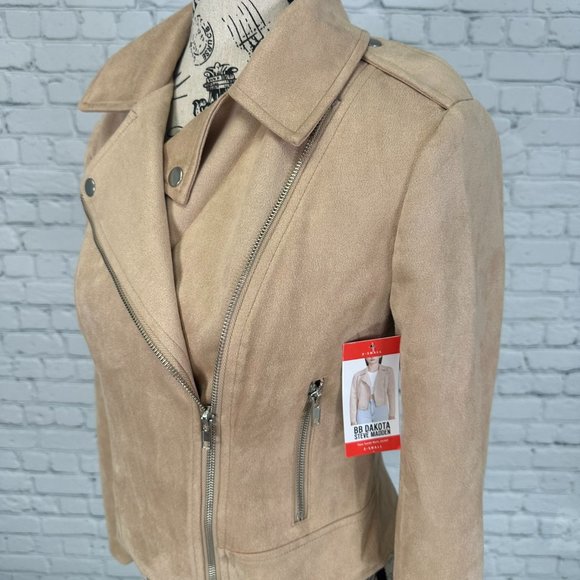 BB Dakota Steve Madden Faux Suede Jacket (XS) - Picture 5 of 7